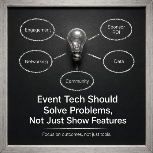 Event Tech Should Solve Problems, Not Just Show Features