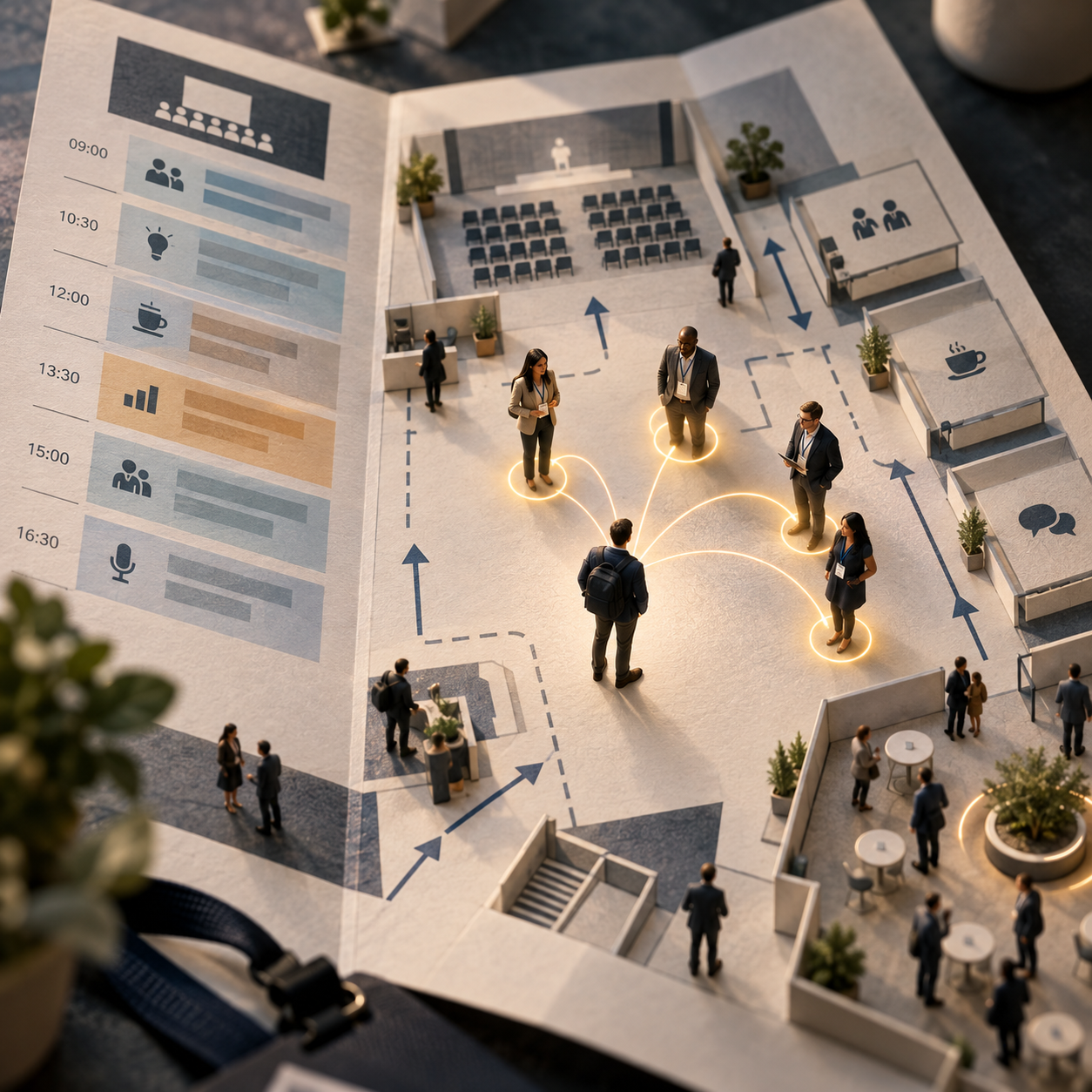 Most Events Tell Attendees Where to Go, Not Who to Meet