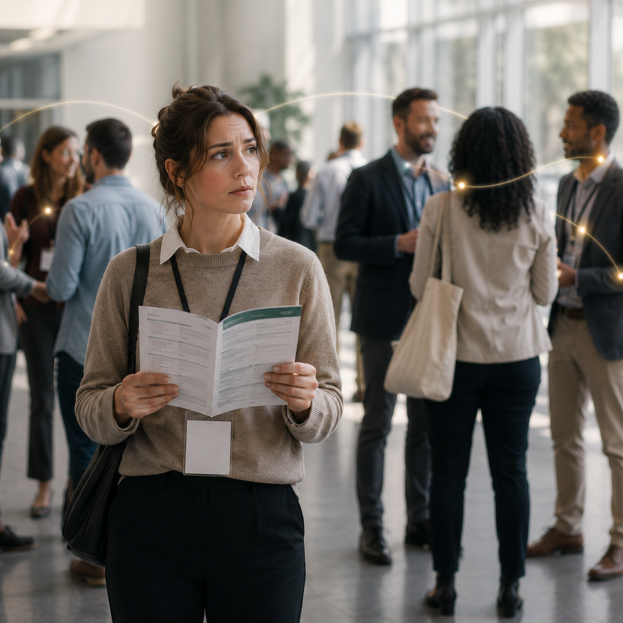 Most Events Tell Attendees Where to Go, Not Who to Meet