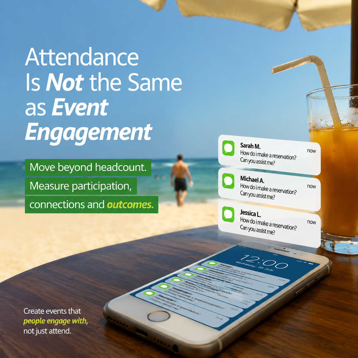 Attendance Is Not the Same as Event Engagement
