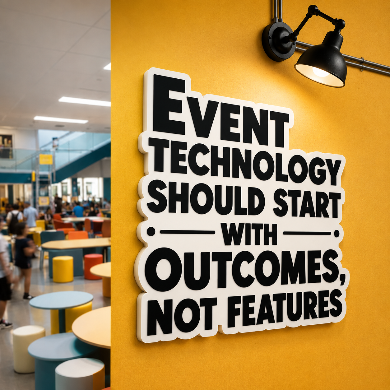 Event Technology Should Start With Outcomes, Not Features