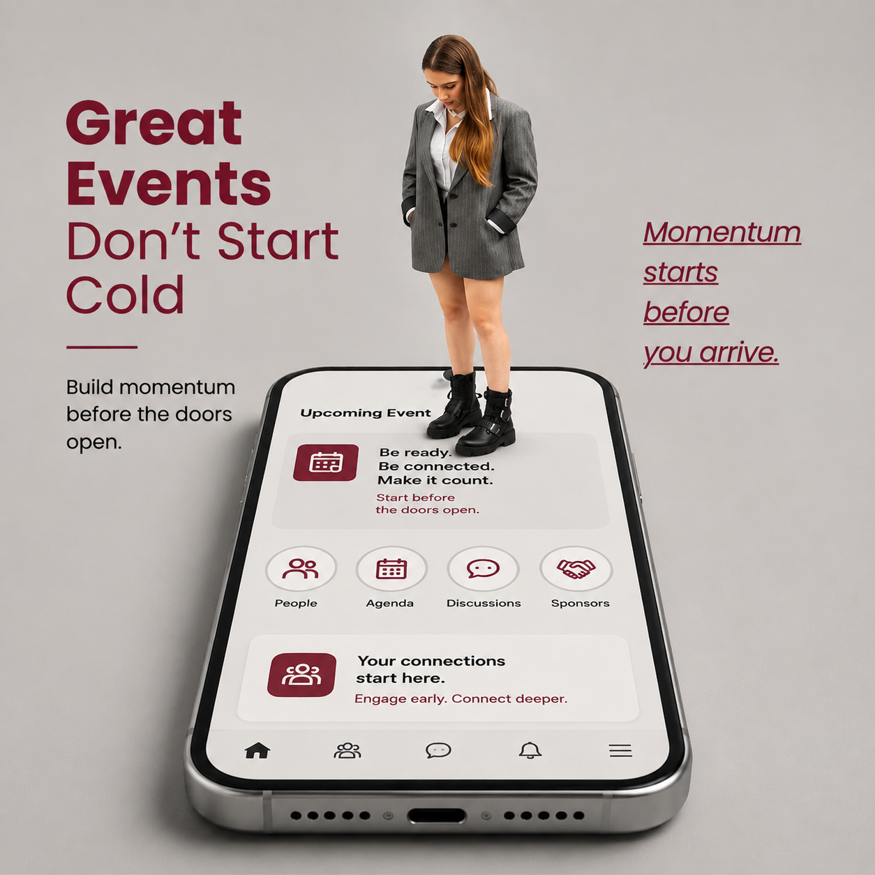 Great Events Don’t Start Cold: Build Momentum Before the Doors Open