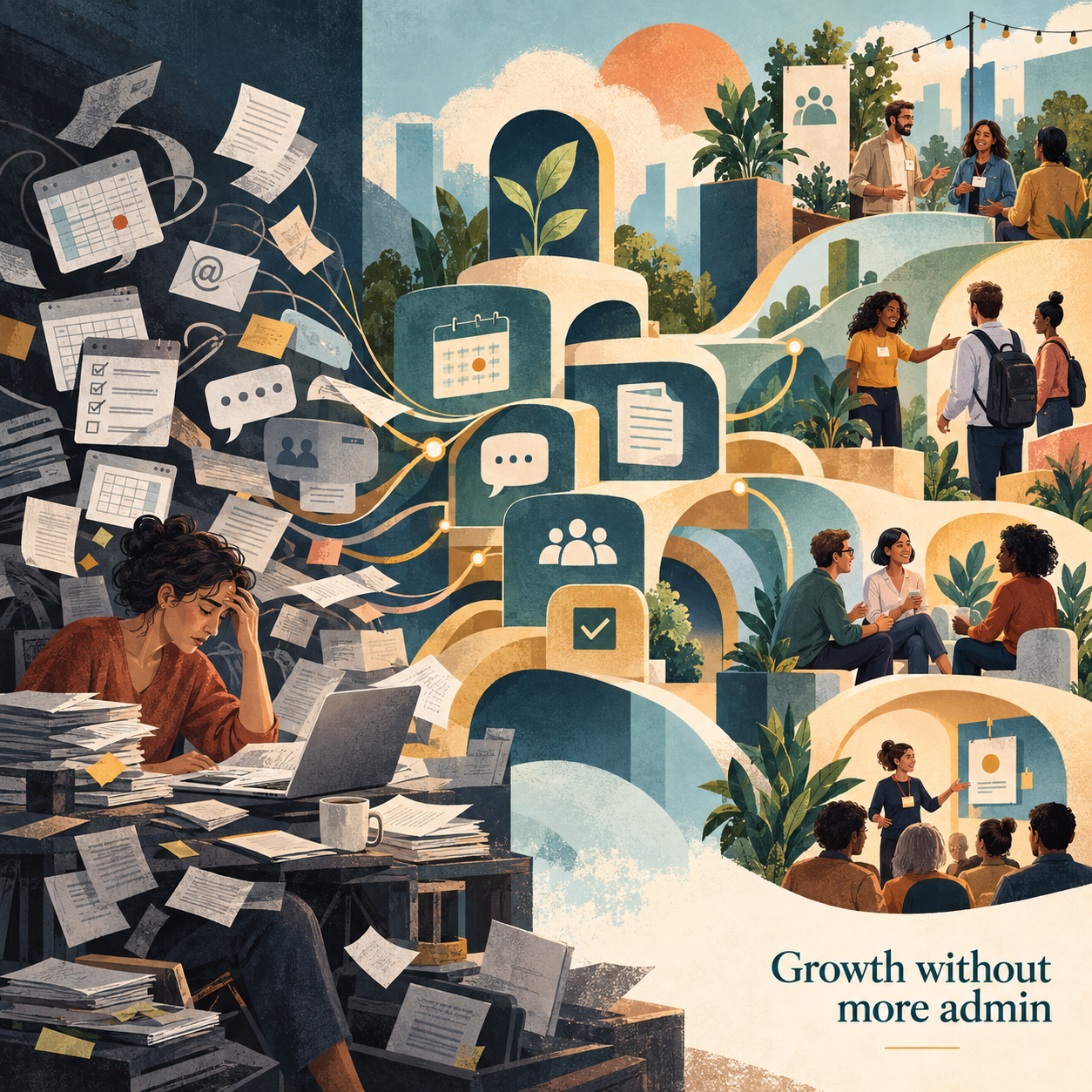 Community Scaling: How to Grow Member-Led Event Communities Without Adding More Admin
