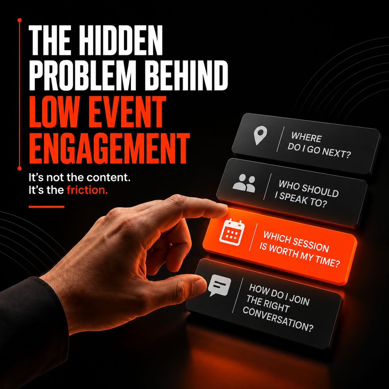 The Hidden Problem Behind Low Event Engagement