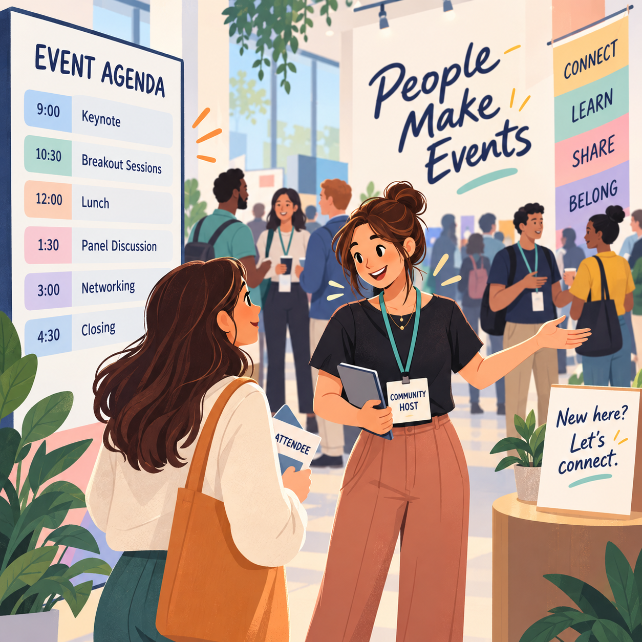 Why Events Need Community Hosts, Not Just Agendas