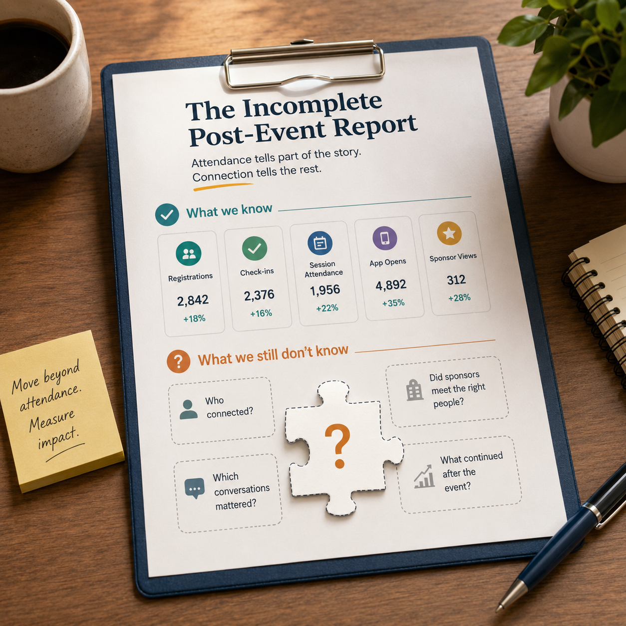 Your Event Data Shows Who Attended. But Does It Show Who Connected?
